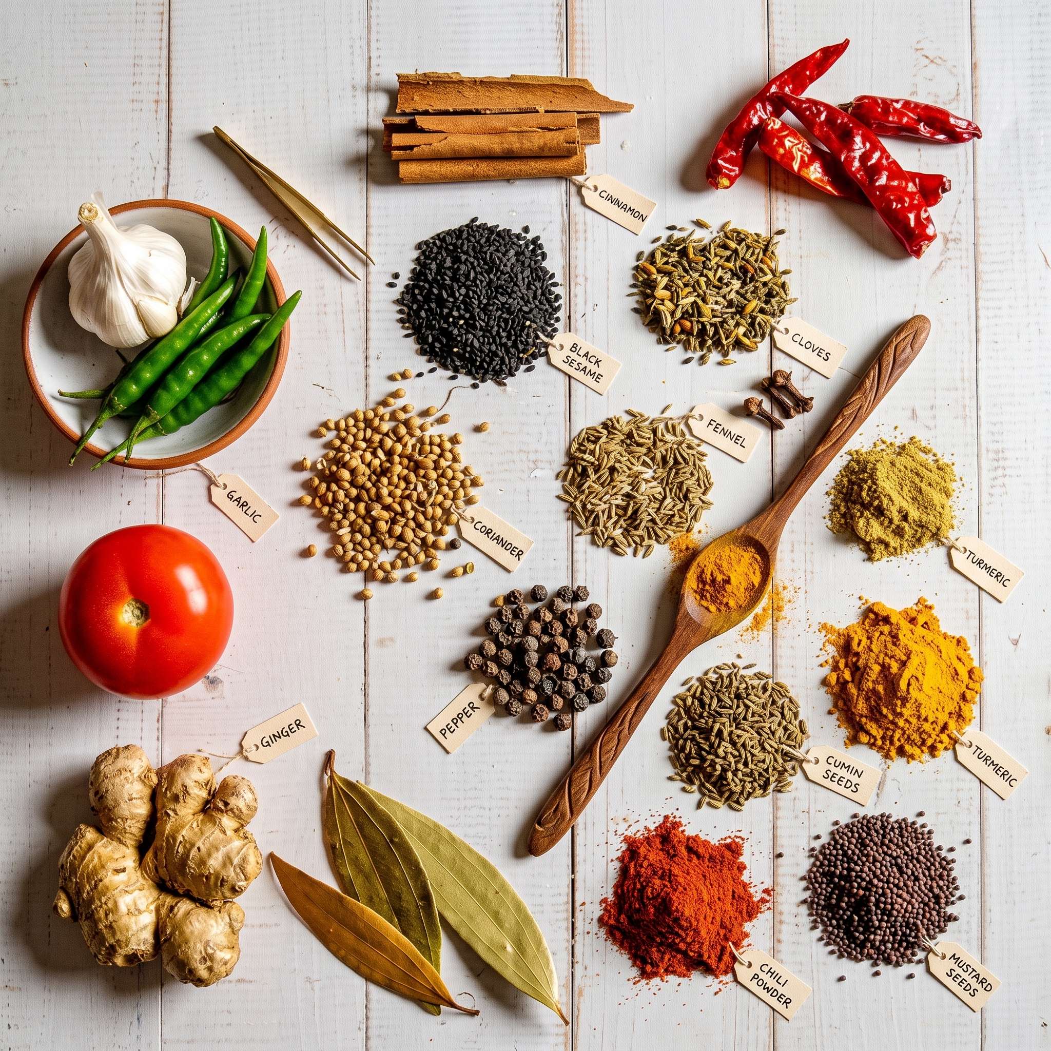 High-quality Indian grains and spices sourced for Pannaiyar products